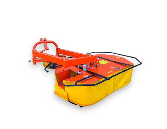 ✅ L-165 Falciatrice a Dischi per Fieno Larghezza di Taglio 1,65 m. 2 Dischi di Taglio a 4 Lame Per Trattori da 40 a 60 CV | Garanzia 12 Mesi, Cardano Incluso, Consegna in Tutta Italia